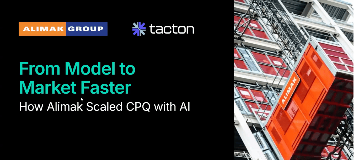 A Faster Path from Model to Market: How Alimak Scaled with AI-powered CPQ