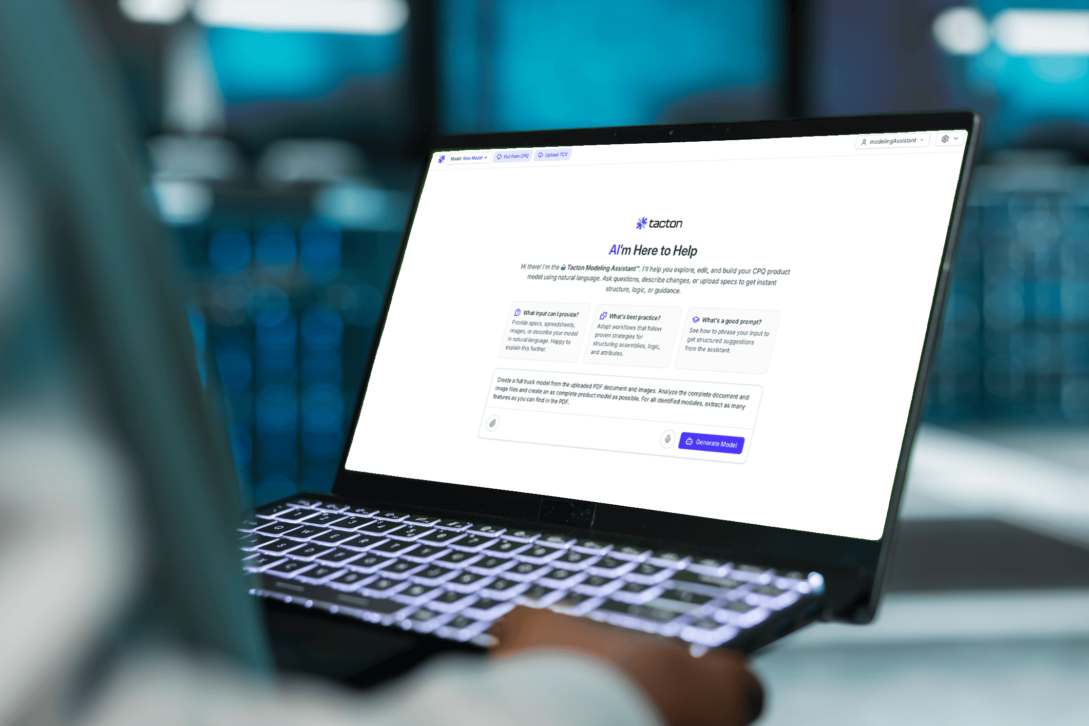 Cut CPQ Implementation Time in Half with Tacton AI Product Modeling Assistant